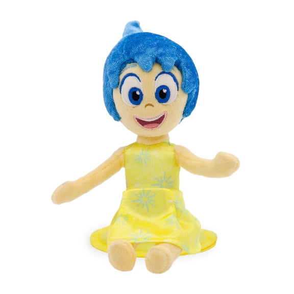 Disney Store Official Joy Magnetic Shoulder Plush Stuffed Animal - Adorable Inside Out 2 Plushy Includes Magnetic Pad & Soft Fabrics - Perfect Plush Toys – Mini 6''