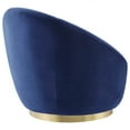 thumbnail image 3 of Buttercup Performance Velvet Swivel Chair-EEI-5005, 3 of 4