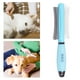 thumbnail image 4 of Cepillo peine para el cuidado de perros para pelos largos y cortos que elimina enredos y nudos. azul claro, 4 of 8