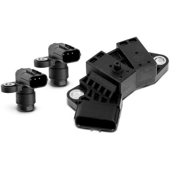 Camshaft and Crankshaft Position Sensor Kit 3 - Compatible with 2005 - 2010 Honda Odyssey 3.5L V6 2006 2007 2008 2009