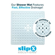 SlipX Solutions 21 x 21 Square Shower Stall Mat
