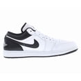 thumbnail image 2 of Nike Air Jordan 1 Low Mens Shoes Size 10, Color: White/Black/White, 2 of 5