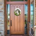thumbnail image 5 of TIELUTT Easter Bunny Rabbit Hole Door Sign Wooden Easter For Festive Home & Party Beach Theme Decorations for Living Room Decorations Small Wreath Porch Welcome Signs Outdoor Hanging Wreath, 5 of 5