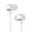White, variant on BotaniNest In Ear Headphones With Mic 3.5mm Wired Headphones For IOS And Android Smartphones Laptops MP3 Gaming Walkman