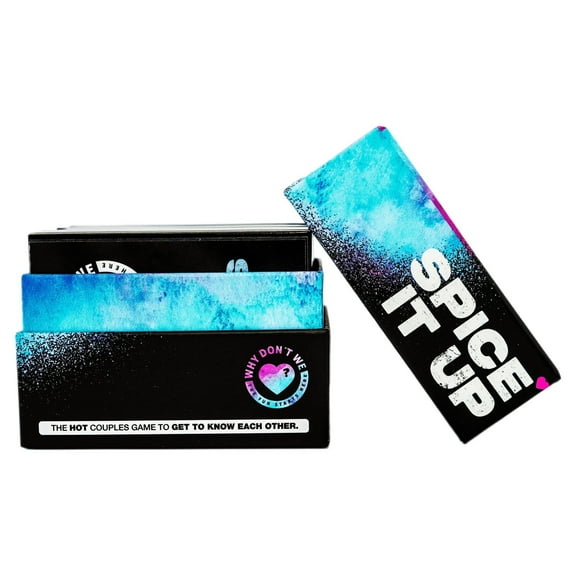 Spice It Up Couples Game – Intimacy Building Date Night Card Game with 3 Decks & 150 Cards