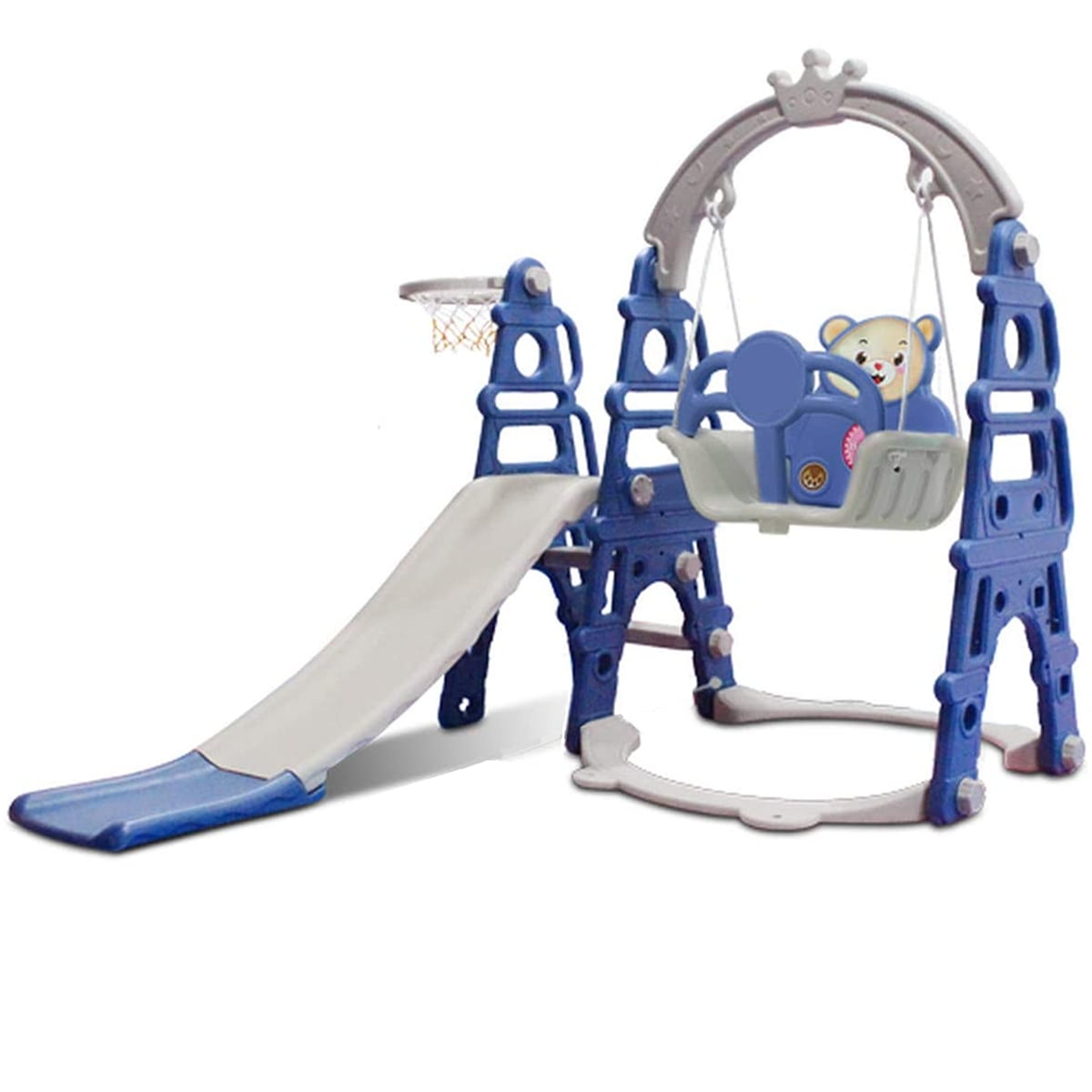 swing slide climb baby swing set