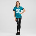 thumbnail image 4 of Women's Nike Ross Blacklock  Teal Jacksonville Jaguars Team Game Jersey, 4 of 7