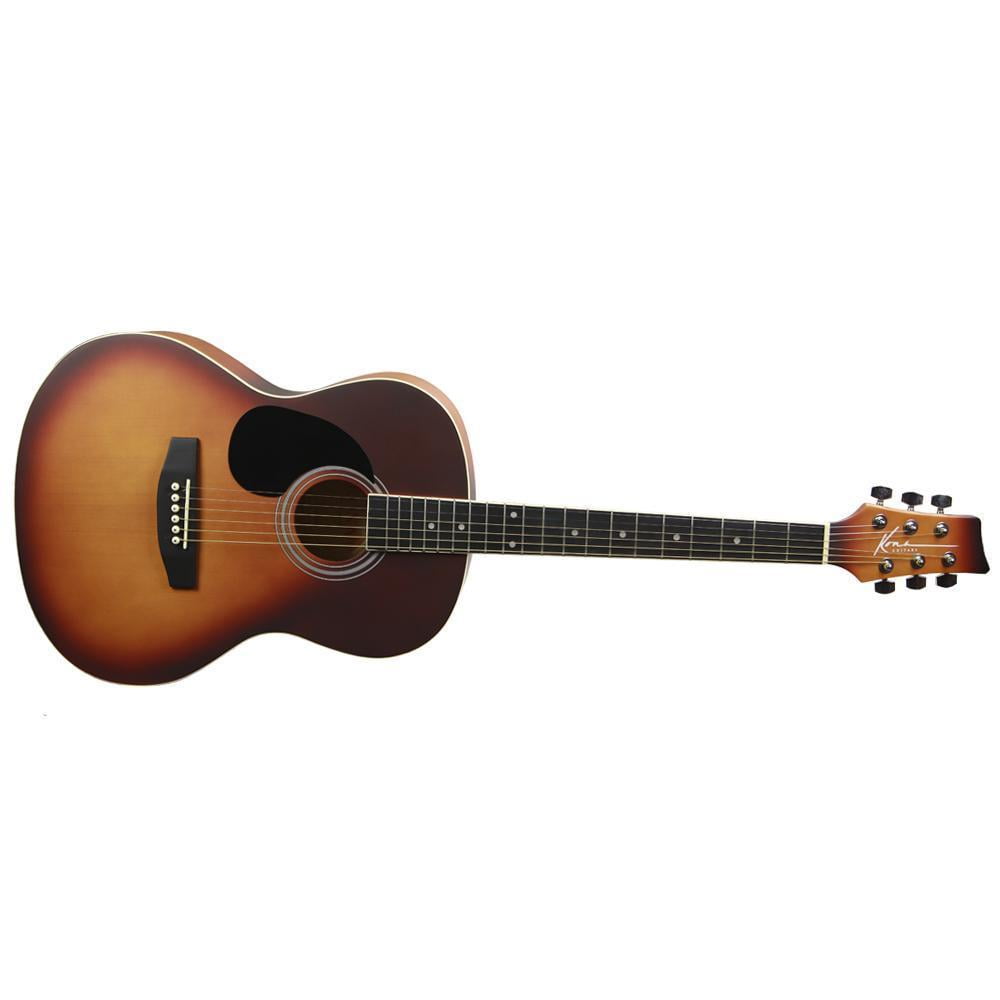 Kona Portable LeftHanded Kona Parlor Series 39Inch Acoustic Guitar
