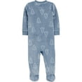 thumbnail image 2 of Carter's Child of Mine Baby and Toddler Cozy Pajama, Sizes 12M-5T, 2 of 2