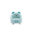 thumbnail image 6 of Kumji Kids Armchair for 1-4 Years, Blue Upholstered Child Chair with Beautiful Small Cat Shape, Princess Chair for Toddlers, Children's Furniture, Blue Relax Chair for Kids, Blue, 6 of 7
