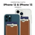 thumbnail image 6 of Case-Mate MagSafe Compatible Card Holder for Apple iPhones and Cases - Cognac Brown, 6 of 7