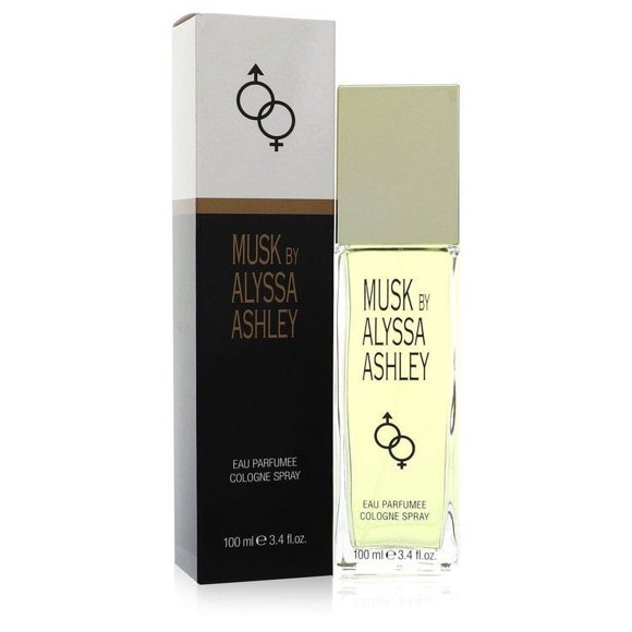 Alyssa Ashley Musk par Houbigant Eau Parfumee Cologne Vaporisateur 3.4 oz
