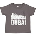 thumbnail image 3 of Inktastic Dubai City Skyline with Grunge Boys or Girls Toddler T-Shirt, 3 of 5