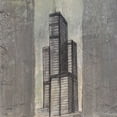 thumbnail image 2 of Liz Jardine 15x15 Gallery Wrapped Canvas Wall Art Titled - Chicago I, 2 of 4