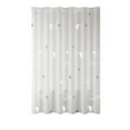thumbnail image 2 of Gumesh Heavyweight Waterproof Shower Curtain With 13 Hooks - Thickened Polyester Fabric , No-Drill Bathroom Divider (72"x78", Machine Washable, Clear), 2 of 6