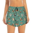 thumbnail image 4 of Lsque Veterinary Clinics Printed Women's Running Shorts with Liner Pockets,Elastic Quick Dry Workout Athletic Gym Yoga Shorts,Womens High Waist Shorts-X-Large, 4 of 9
