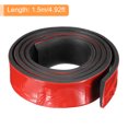 thumbnail image 2 of Uxcell 1.6"W x 3/16"T x 5'L Adhesive Rubber Strips Solid Neoprene Rubber Strips Sheet, 2 of 6