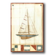 Epic Art "Americana Yacht II" by Ethan Harper, Acrylic Glass Wall Art, 24"x36"