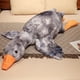 thumbnail image 3 of Patos de peluche extra suaves, almohada de peluche con barriga redonda, decoración de seguridad para guardería, juguete sensorial, compañero de abrazo navideño para niños, peluche para dormir., 3 of 3