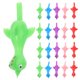 thumbnail image 1 of KAKOWELY 25 tirachinas de juguete para dedos de pollo, juguetes voladores para fiestas, juguetes elásticos para disparar pollos., 1 of 4
