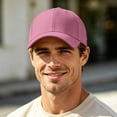 thumbnail image 4 of Boyscolos Baseball Cap Adjustable Size for Running Workouts and Outdoor Activities All Seasons Comfortable and Breathable Pink One Size, 4 of 6
