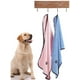 thumbnail image 2 of Paquete de 2 toallas de baño para mascotas de secado rápido (azul y rosa, 50 cm x 90 cm), toallas de microfibra para mascotas - Toallas absorbentes para perros - Toallas de secado rápido para perros y, 2 of 5