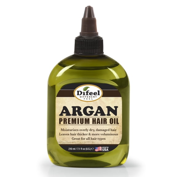 Difeel Premium Natural Hair Oil - Argan Oil 7.1 ounce