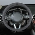 thumbnail image 2 of Funda para volante de coche de , accesorios de modificación interior transpirables para Zulema Cubierta del volante del coche, 2 of 4