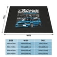 thumbnail image 3 of XMXT Flannel Throw Blanket for Couch, Warm Japanese Drift Auto Print Bed Sofa Decor Blankets for Home Bedroom, 50 x 40 inches, 3 of 8
