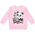 thumbnail image 2 of Inktastic My Great Grandma Loves Me Cute Panda Toddler Sweatshirt, 2 of 4