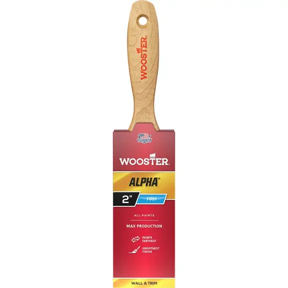 Wooster Genuine 2" Alpha Flat Paintbrush - 4233-2