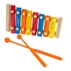 First Act Blippi Xylophone, Includes 8 Keys and 2 Mallets - Musical Instruments for Toddlers and Preschoolers, Ready To Play