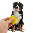 thumbnail image 2 of Unique Bargains 1 Pc Durable Semi-circular Type Pet Grooming Brush for Pet 3.74"x2.48" Yellow, 2 of 6