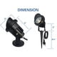 thumbnail image 4 of Foco LED para exteriores TOVEENEN, 10 W, 120 V, resistente al agua, blanco cálido, 4 of 6