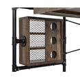 thumbnail image 5 of CoSoTower Weathered Oak & Black Finish Writing Desk, 5 of 9