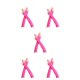 thumbnail image 1 of Guantes largos sin dedos Cateissary 1 par Rosa roja 5Conjunto, 1 of 6