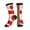3 Black, variant on Men's America Canada Flag Pattern Novelty Athletic Socks Women's Digital Printing Funky Patterned Crew Socks