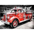 thumbnail image 1 of Pintura de diamante (DB5602) 5D DIY Square Fire Truck Rhinestone Art Crafts 45x60cm Hugtrwg Para estrenar, 1 of 1