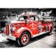 thumbnail image 1 of Pintura de diamante (DB5602) 5D DIY Square Fire Truck Rhinestone Art Crafts 30x40cm FLhrweasw Nuevo, 1 of 1