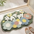 thumbnail image 5 of Cute Bathroom Rug Bath Mats Super Absorbent Soft Microfiber Non- Bath Mat Entrance Door Mat Toilet Bathtub Rug A, 5 of 5