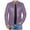 #Purple, variant on DPTALR Men's Solid Color Fashion Leather Jacket with Long Sleeves ,Stand-Up Collar ,Zipper ,Pocket,Yellow,XXL