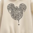 thumbnail image 2 of Disney - Mickey Head Spider Web - Women's Oversized Fleece Hoodie Sweatshirt, 2 of 4