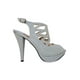 thumbnail image 2 of SANDALIA DE VESTIR Y FIESTA LEON TACONES PLATA MUJER DAMA PIKE 763070 Leon 763070, 2 of 3