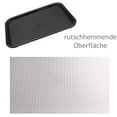 thumbnail image 5 of Rectangle Fast Food Tray, Plastic Fast Food Tray with Thickened Edge for Home Restaurant, Lightweight Construction with Rounded Corners and High Sides for Easy Gripping, 5 of 5