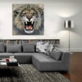thumbnail image 5 of Epic Art 'Lion' by Harro Maass, Acrylic Glass Wall Art, 36"x36", 5 of 8