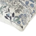 thumbnail image 5 of Mainstays 18"x18" Blue Embroidered Floral Decorative Throw Pillow, 5 of 7