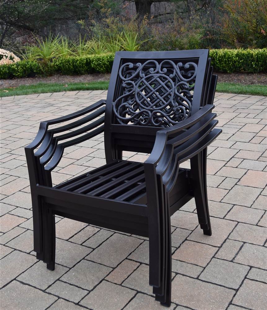 Stackable Deep Seating Chat Chair - Set of 4 - image 1 of 1