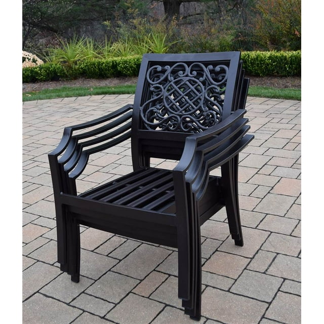 Stackable Deep Seating Chat Chair - Set of 4