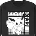 thumbnail image 3 of Pokémon - Eevee 133 - Men's Crew Neck Fleece Pullover, 3 of 5