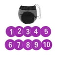 thumbnail image 5 of 10 Pieces Training Mats Basketball Spotting Markers Anti Slip PVC Material for Indoor Outdoor Gym Court, 5 of 9